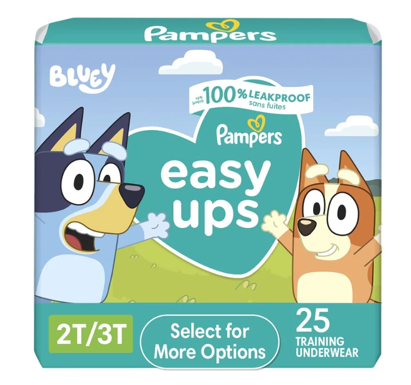 Walmart Bluey Pampers