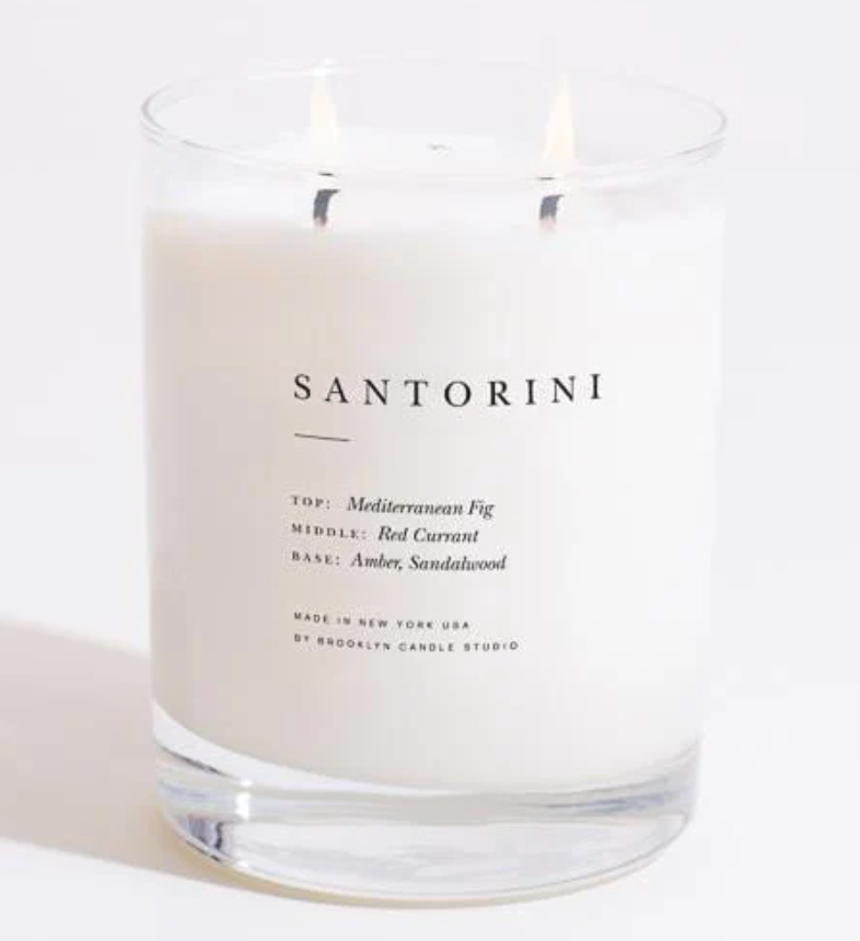 Santorini Classic 2-Wick Candle