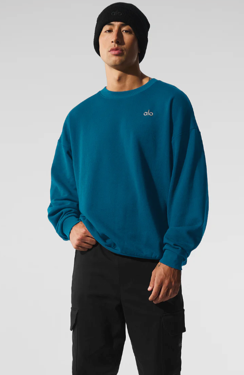 Accolade Crew Neck Pullover - Eclipse Blue