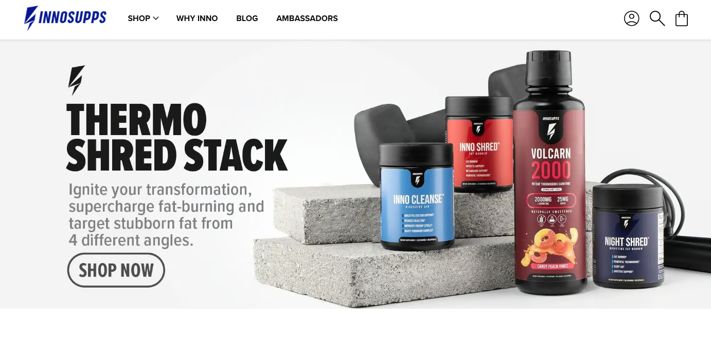 Innosupps Homepage